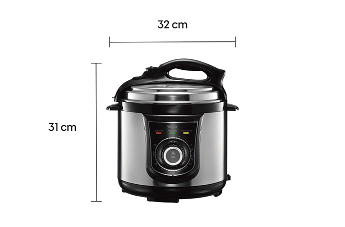 Panela de pressão elétrica Elgin 4 litros