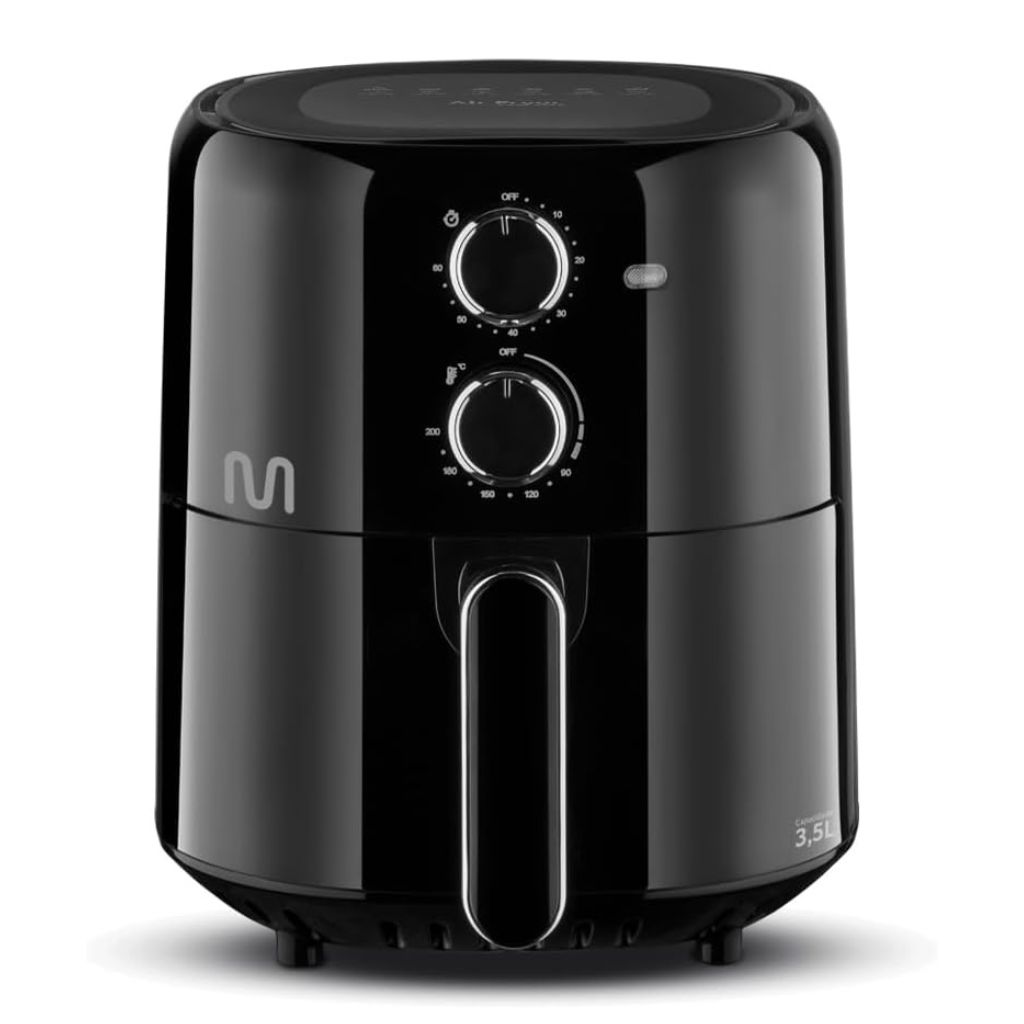 Fritadeira Elétrica sem óleo Air Fryer 3,5L 1500W 127V