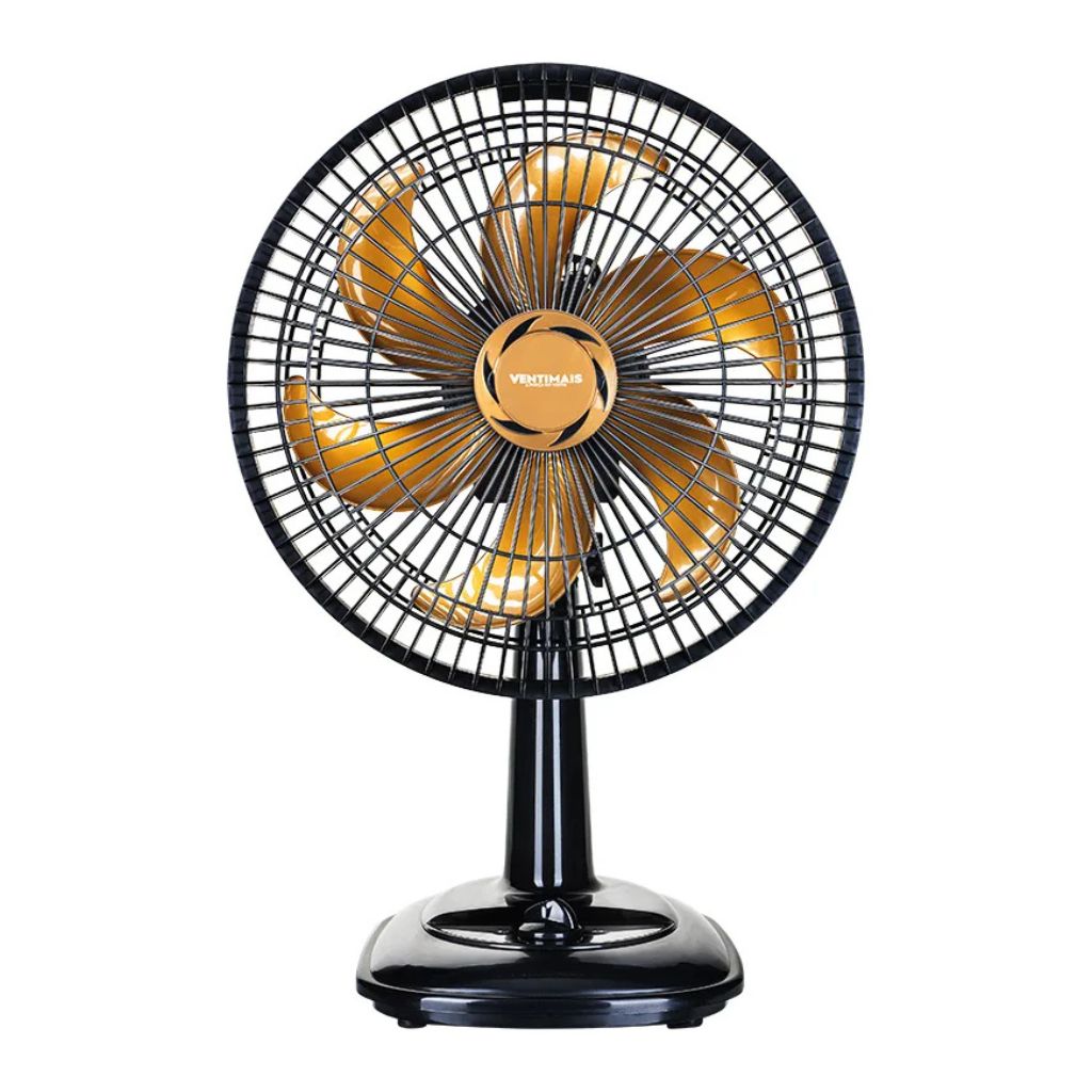 Ventilador De Mesa 30cm Turbo Preto/bronze Ventimais