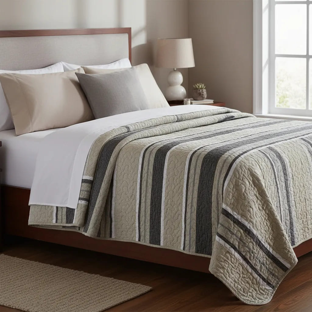 Jogo de Colcha Evolution Patchwork Queen 3 Peças