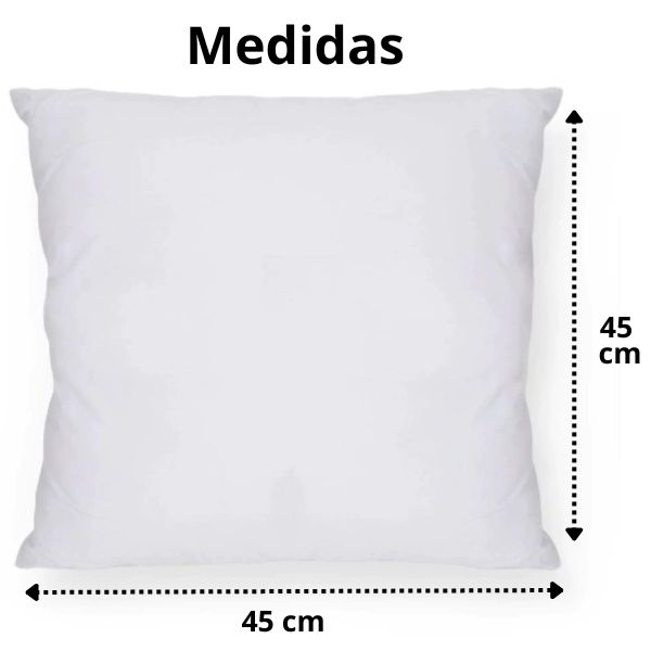 Refil de Almofada 45 x 45cm Luftex